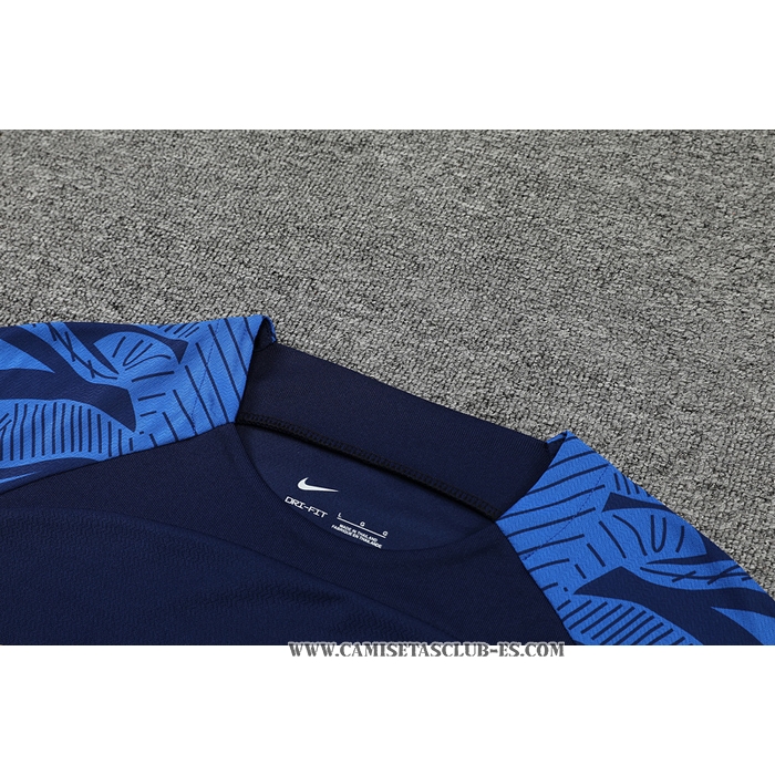 Chandal del Francia 22-23 Manga Corta Azul - Pantalon Corto
